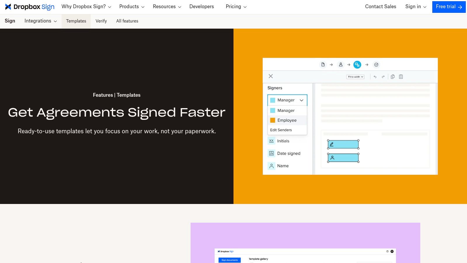 Dropbox Sign (formerly HelloSign)