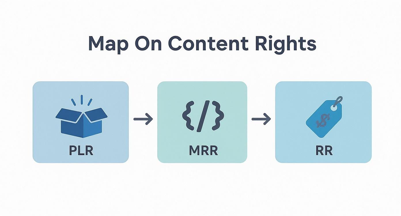Infographic about what is private label rights