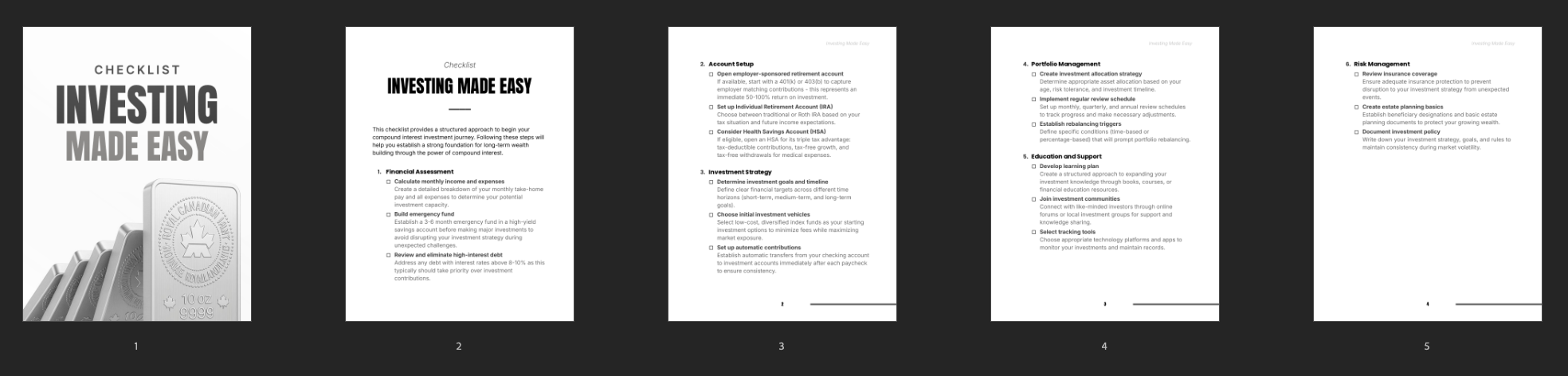 Entrepedia 1745920246105-Investing-Made-Easy---Checklist