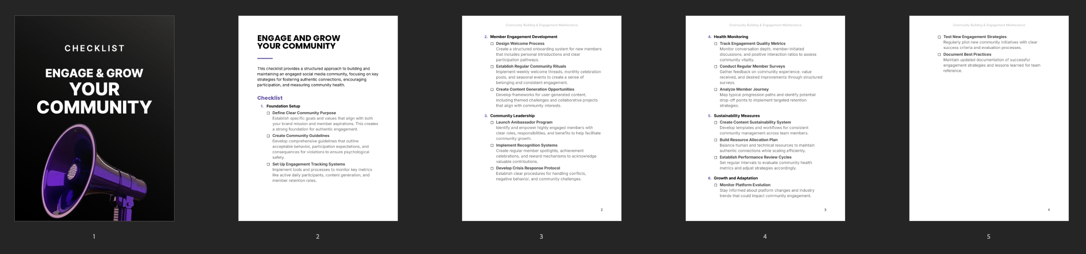 Entrepedia 1745930546597-Engage-and-Grow-Your-Community---Checklist