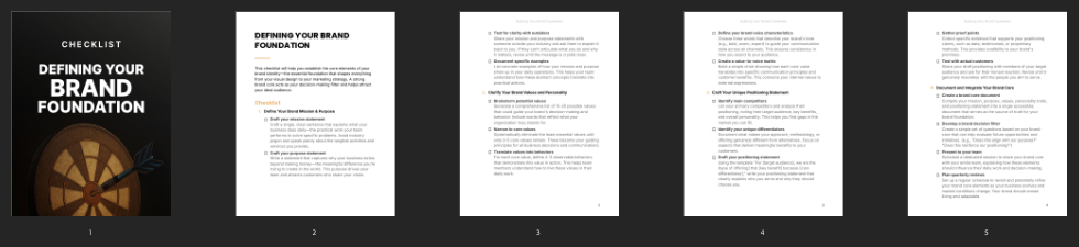 Entrepedia 1747903527339-Defining-Your-Brand-Foundation---Checklist