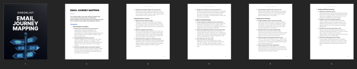 Entrepedia 1748964105181-Email-Journey-Mapping---Checklist