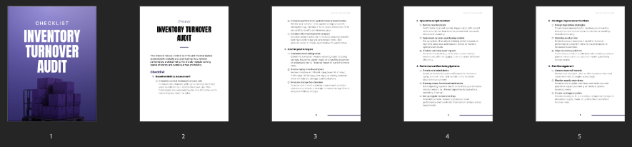 Entrepedia 1750778714539-Inventory-Turnover-Audit---Checklist