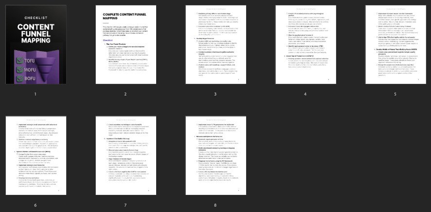 Entrepedia 1751368191049-Content-Funnel-Mapping---Checklist