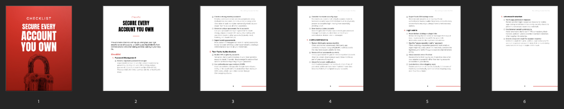 Entrepedia 1752753745072-Secure-Every-Account-You-Own---Checklist