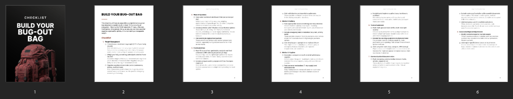 Entrepedia 1752864893847-Build-Your-Bug-Out-Bag---Checklist