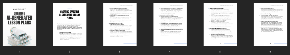 Entrepedia 1753885764504-Creating-Effective-AI-Generated-Lesson-Plans---Checklist