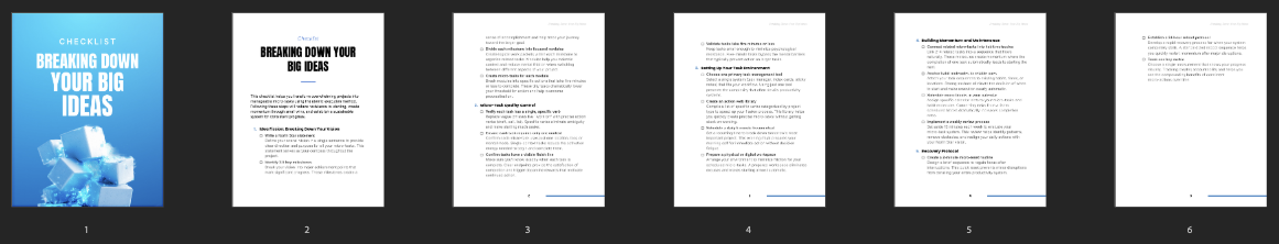 Entrepedia 1755072356485-Breaking-Down-Your-Big-Ideas---Checklist