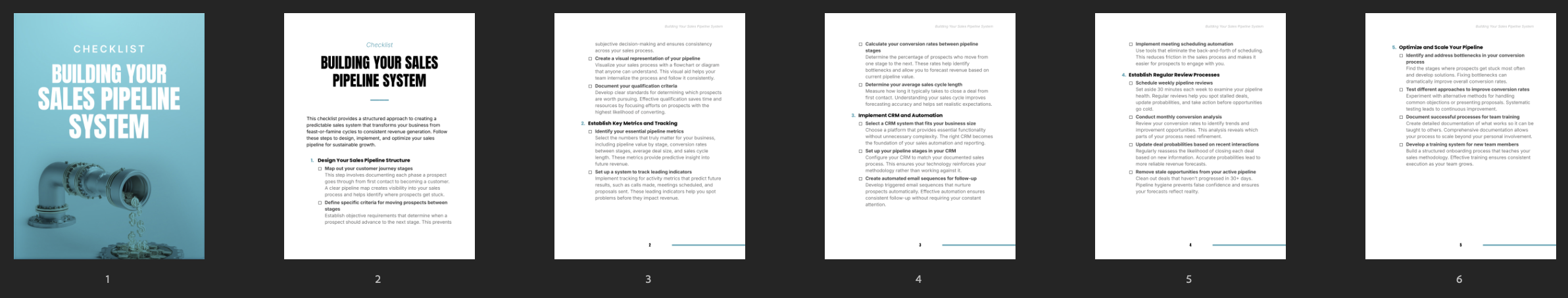 Entrepedia 1758021286605-Building-Your-Sales-Pipeline-System---Checklist