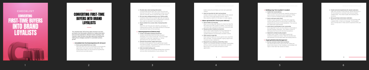 Entrepedia 1758563189690-Converting-First-Time-Buyers-into-Brand-Loyalists---Checklist