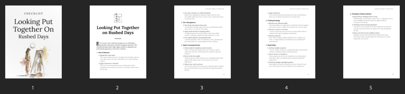 Entrepedia 1759139765238-Looking-Put-Together-on-Rushed-Days---Checklist