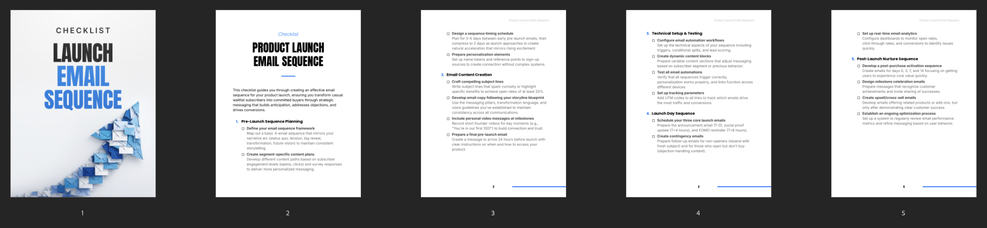Entrepedia 1761030496236-Product-Launch-Email-Sequence---Checklist