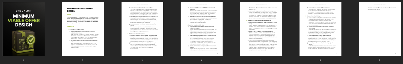 Entrepedia 1780049774663-Minimum-Viable-Offer-Design---Checklist