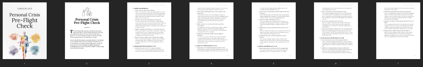 Entrepedia 1780224883675-Personal-Crisis-Pre-Flight-Check---Checklist