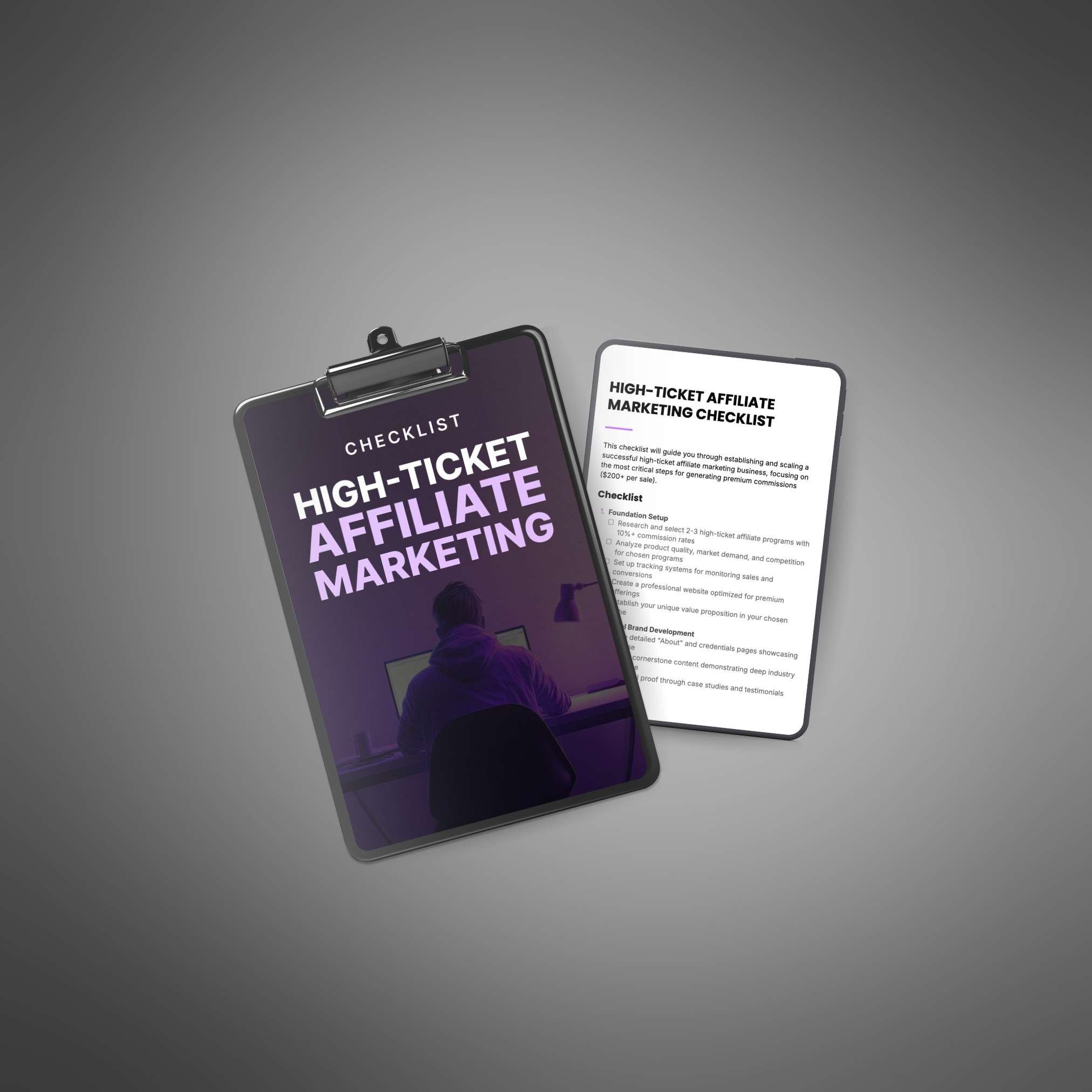 High-Ticket Affiliate Marketing - Checklist - Image 2