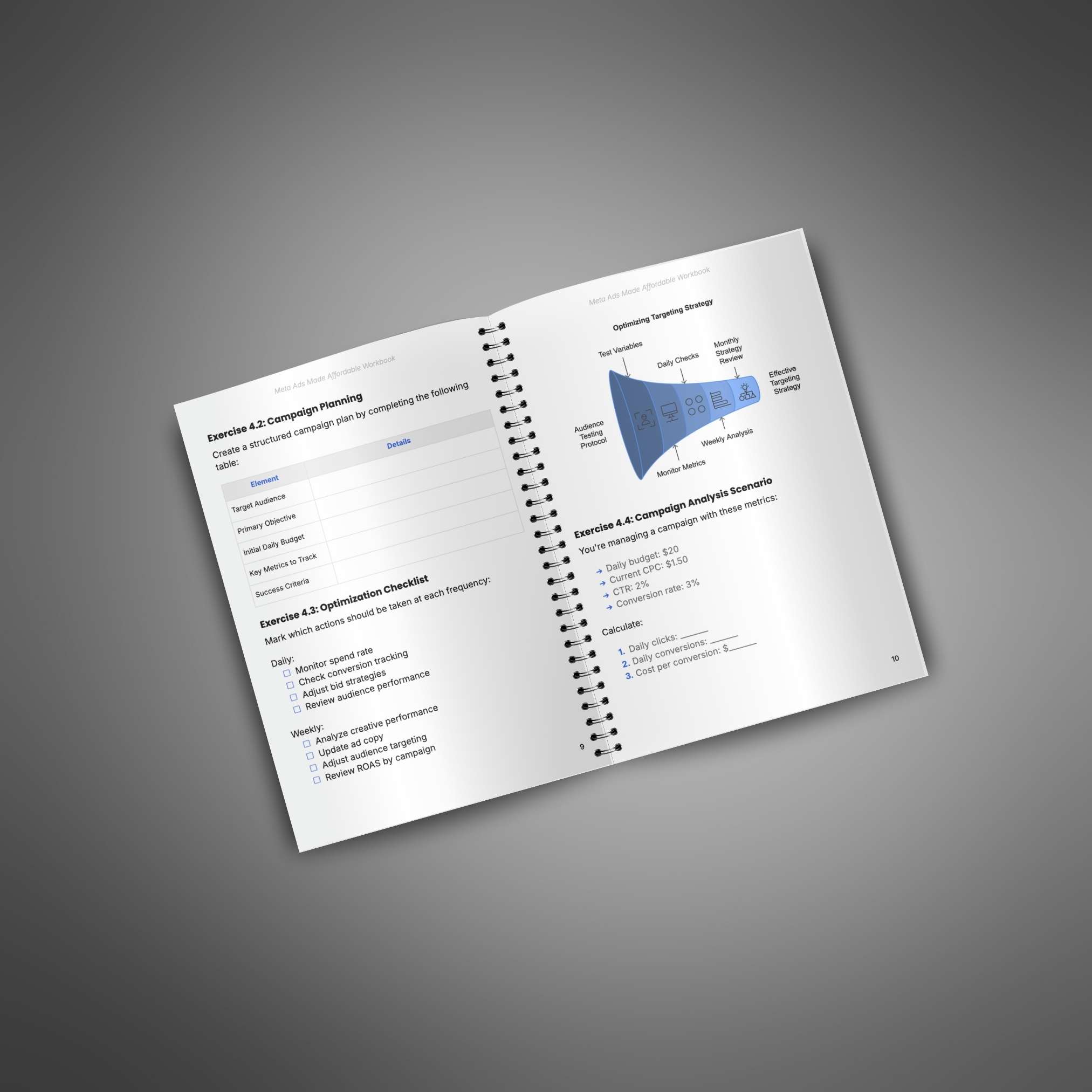 Meta Ads Made Affordable - Workbook - Image 3