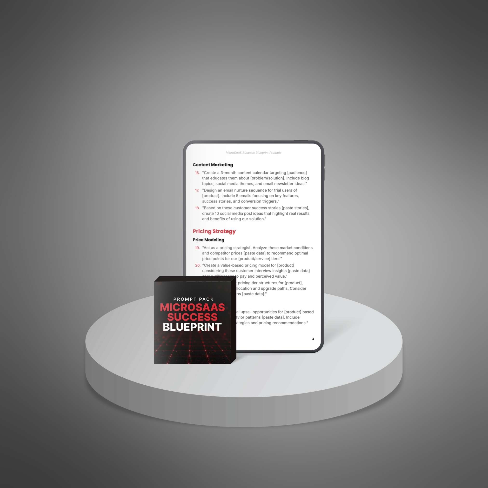 MicroSaas Success Blueprint - Prompts - Image 4