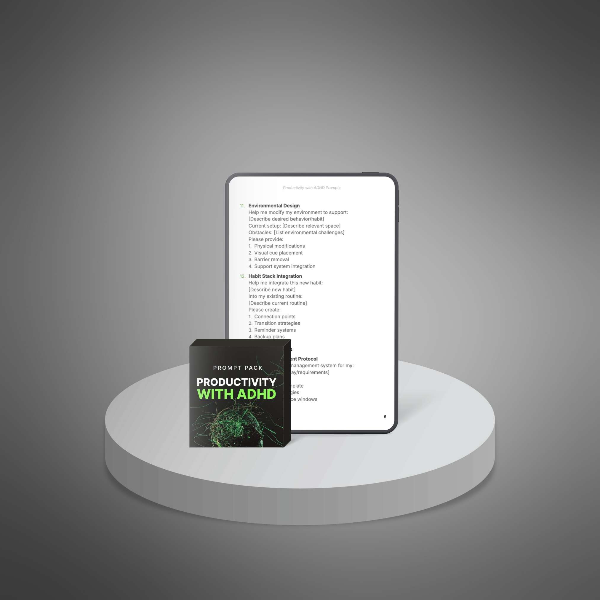 Productivity with ADHD - Prompts - Image 4