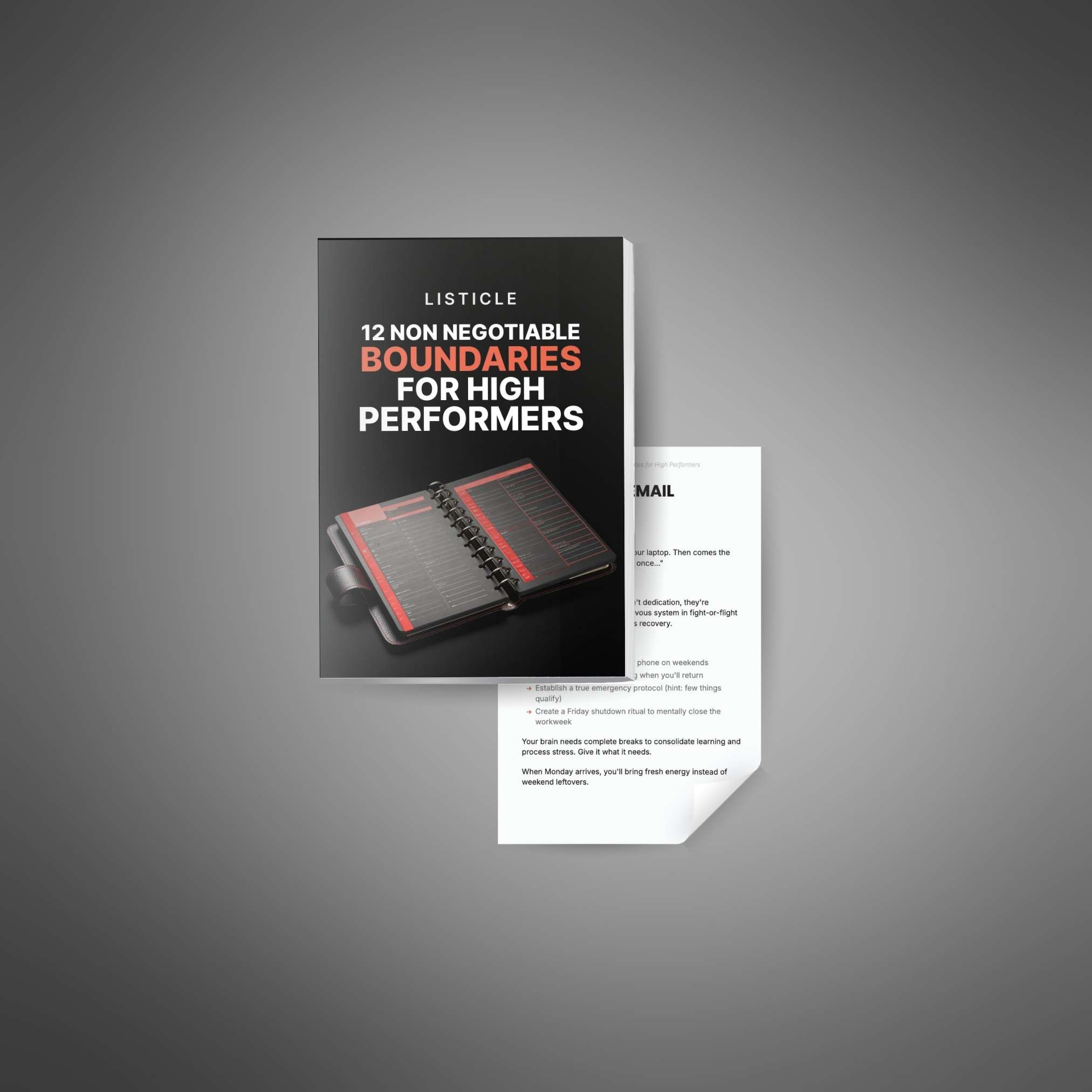 12 Non Negotiable Boundaries for High Performers - Image 2