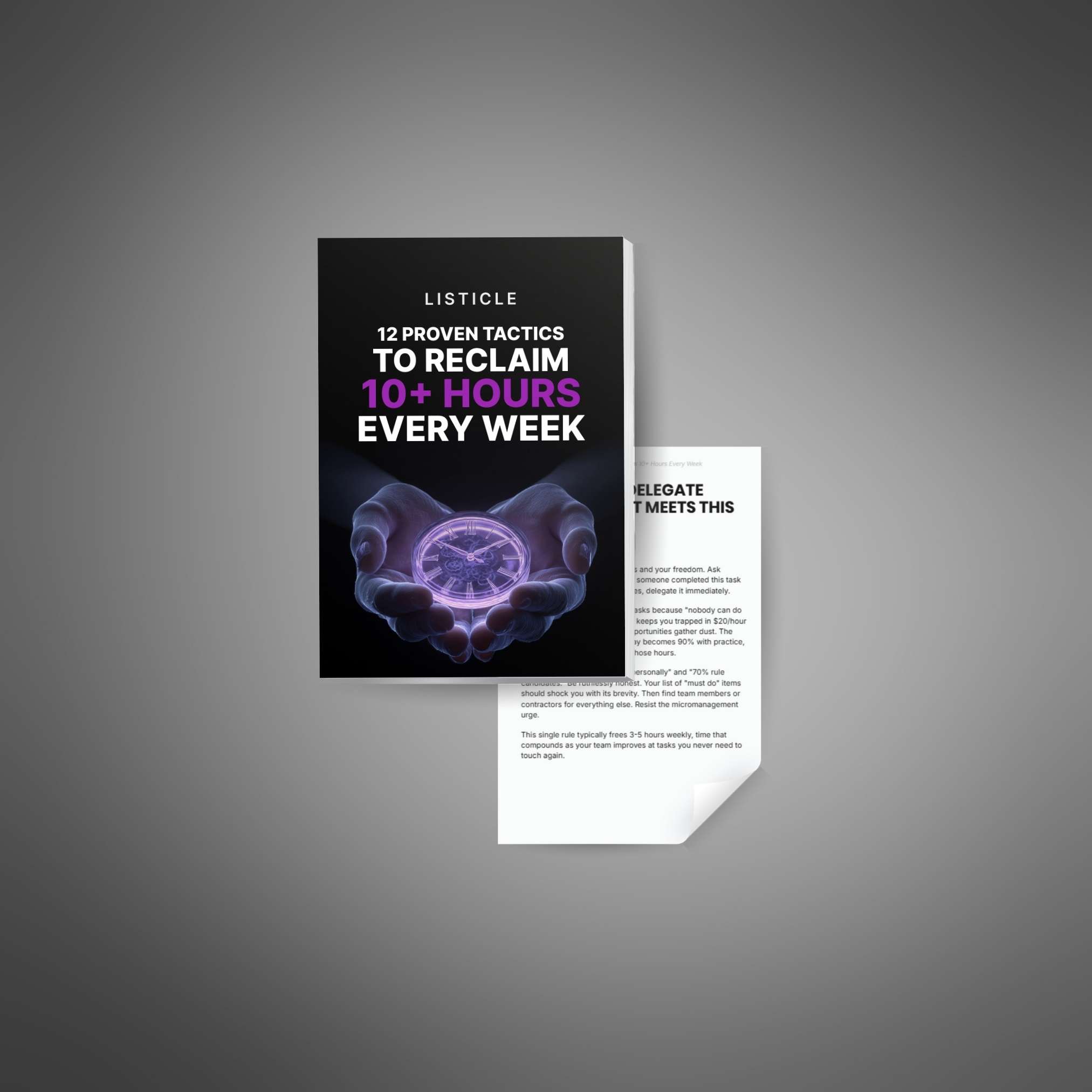 12 Proven Tactics to Reclaim 10+ Hours Every Week - Image 2