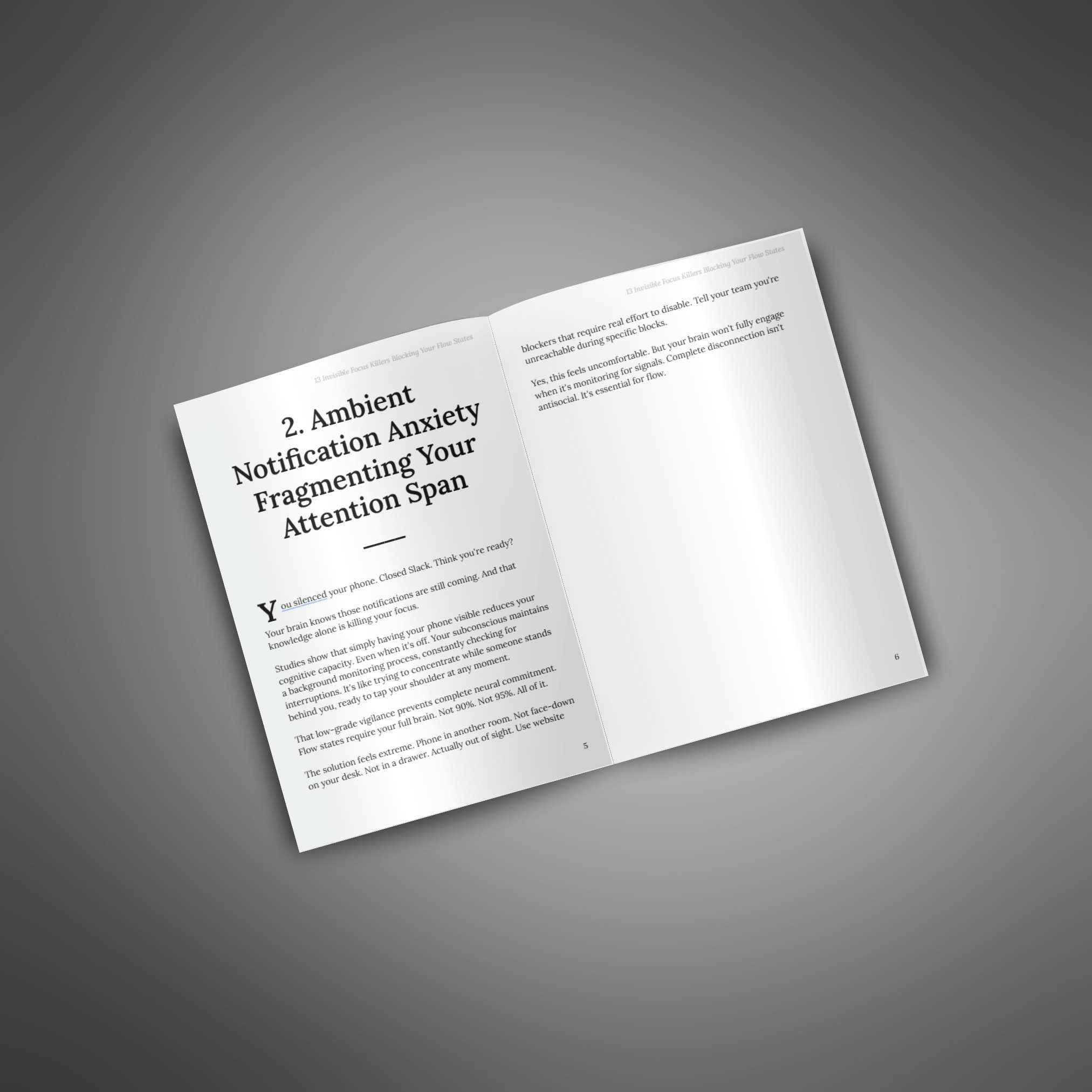 13 Invisible Focus Killers Blocking Your Flow States - Image 3