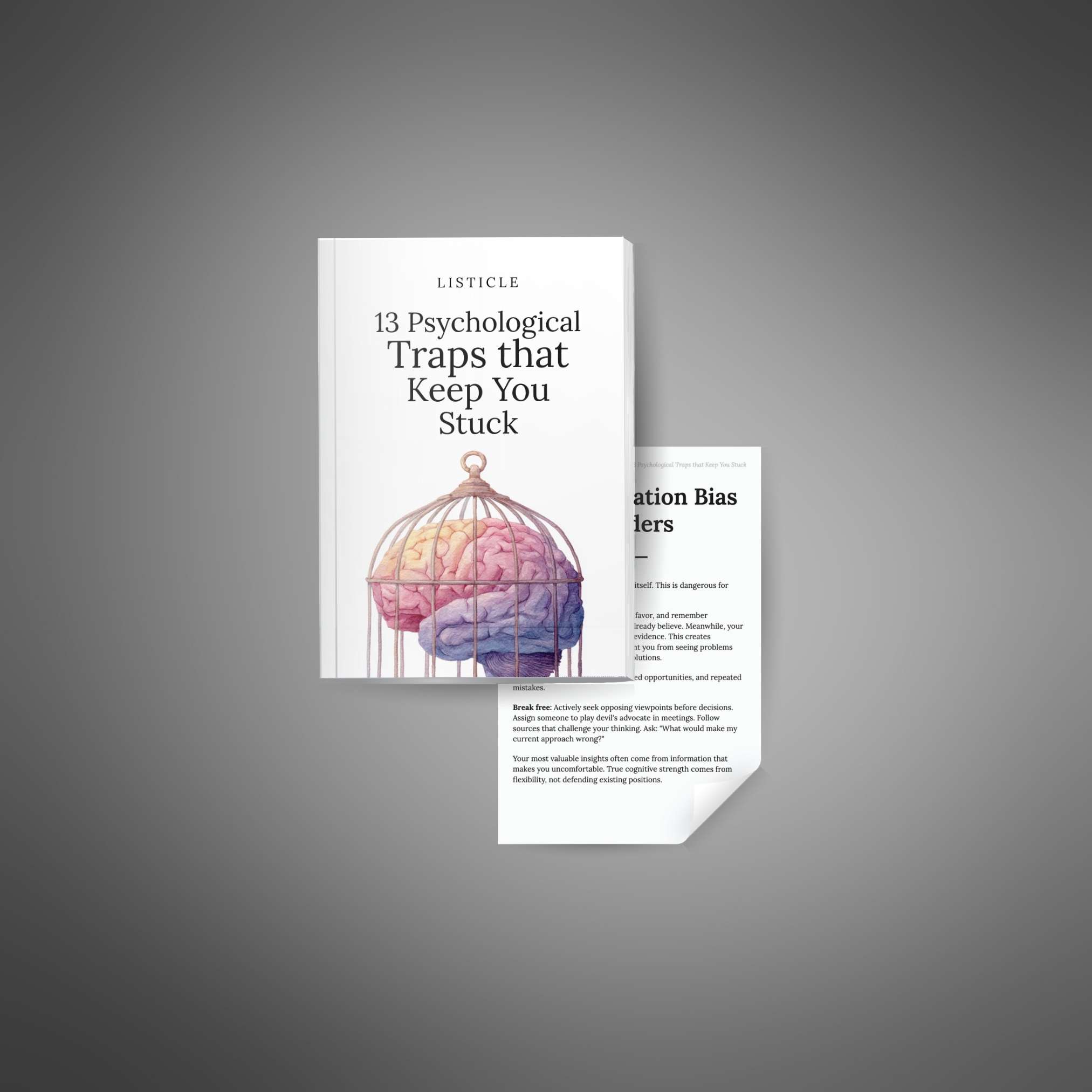 13 Psychological Traps that Keep You Stuck - Image 2