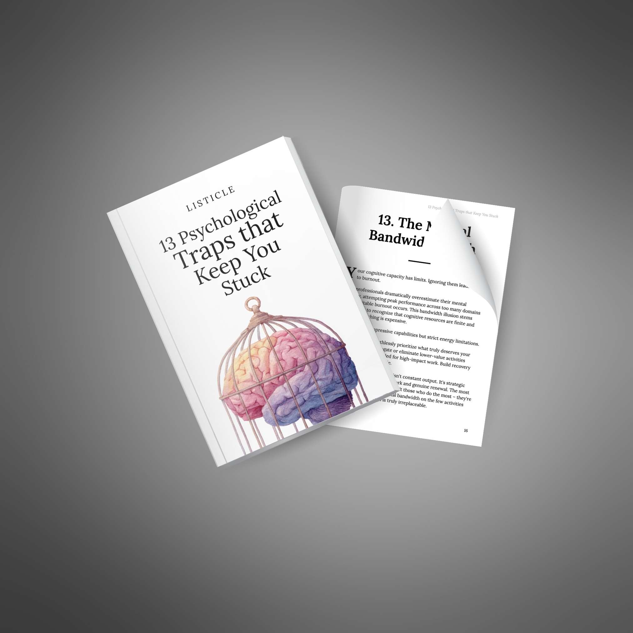 13 Psychological Traps that Keep You Stuck - Image 4