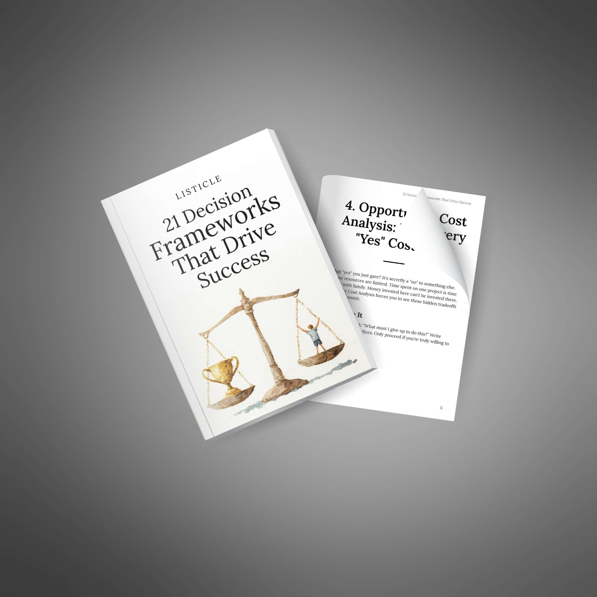 21 Decision Frameworks That Drive Success - Image 4