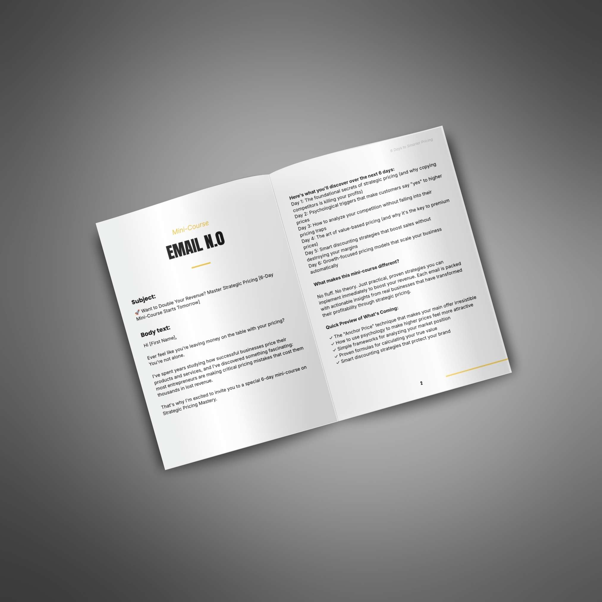 6 Days to Smarter Pricing - Image 2