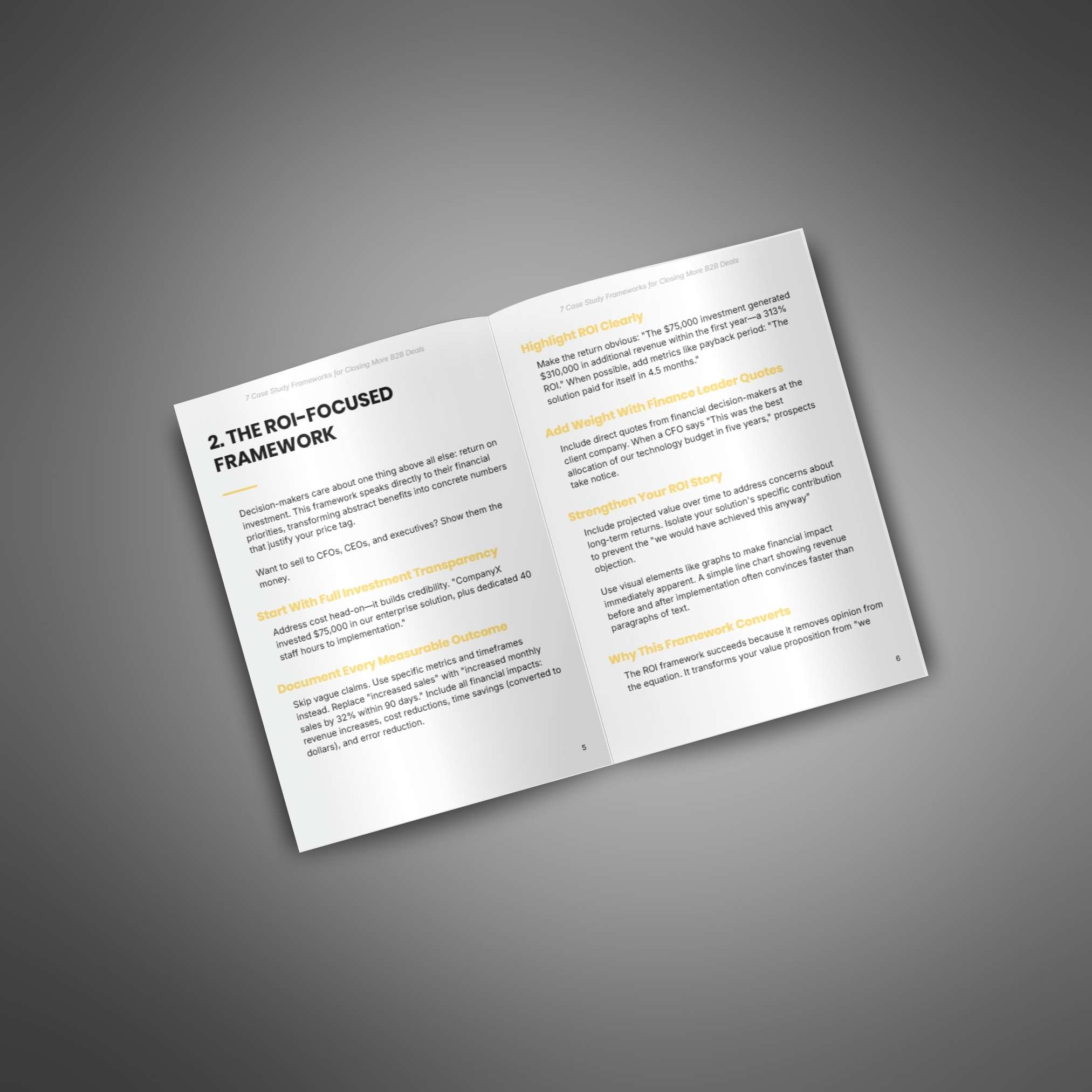 7 Case Study Frameworks for Closing More B2B Deals - Image 3