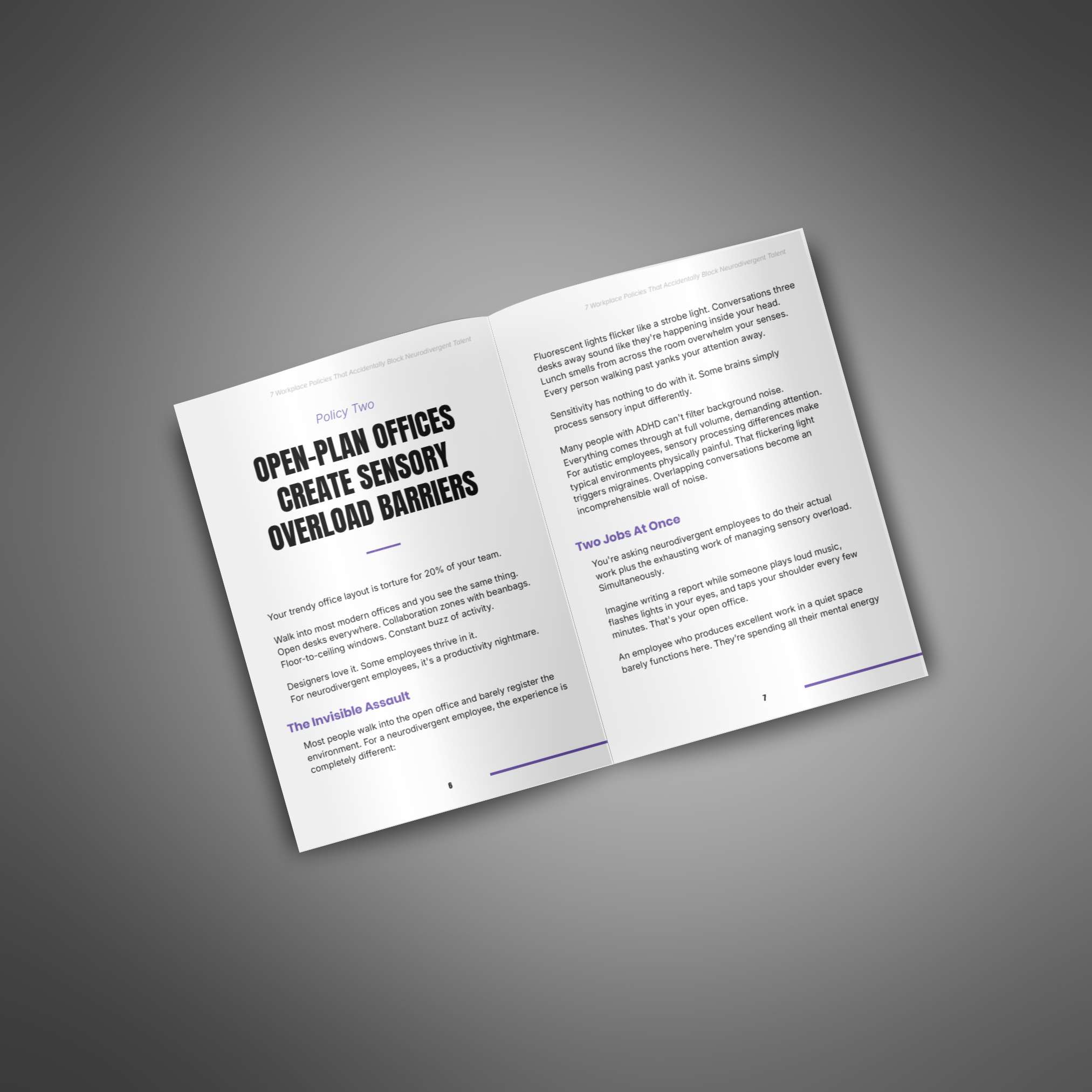 7 Workplace Policies That Accidentally Block Neurodivergent Talent - Image 3