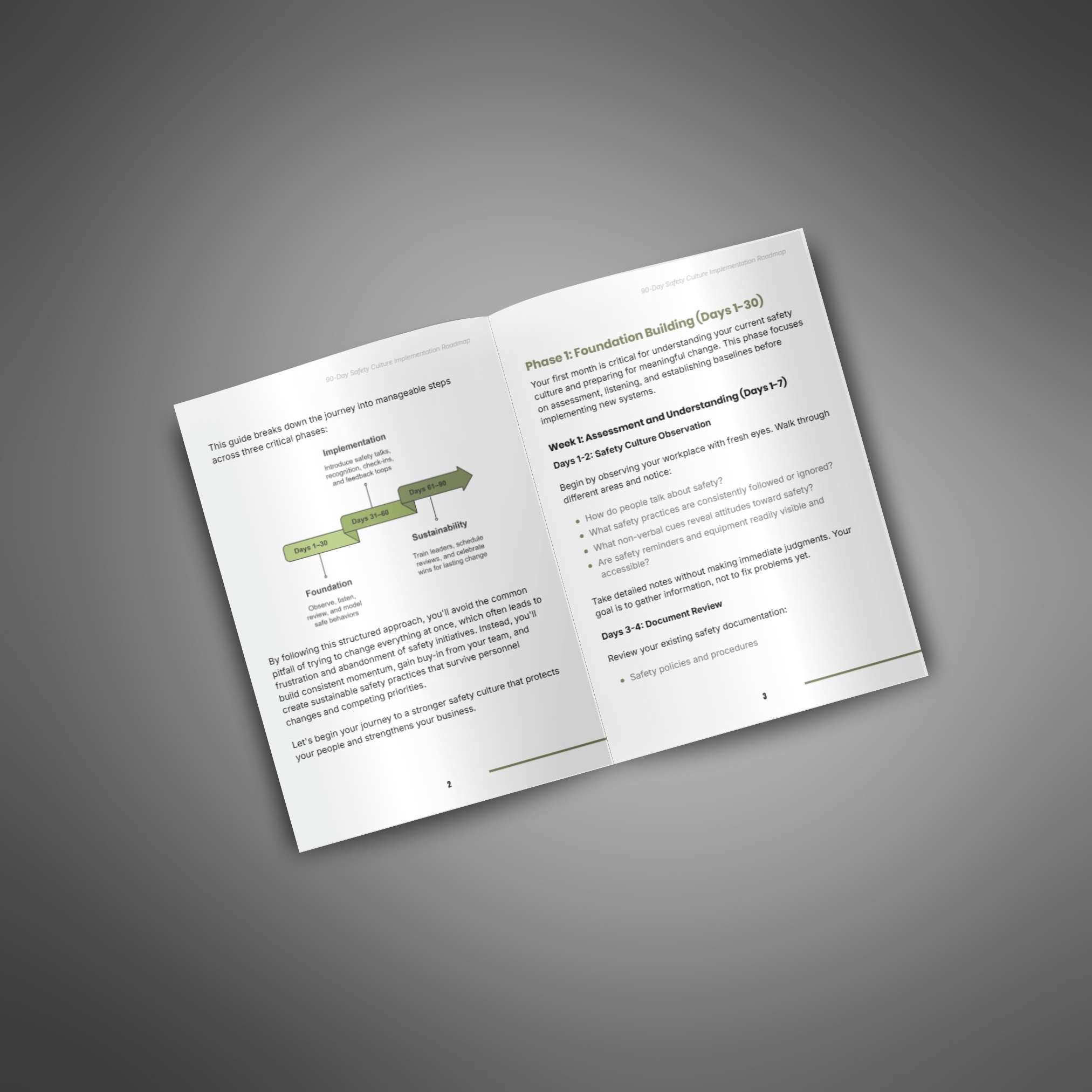 90-Day Safety Culture Implementation Roadmap - Image 3