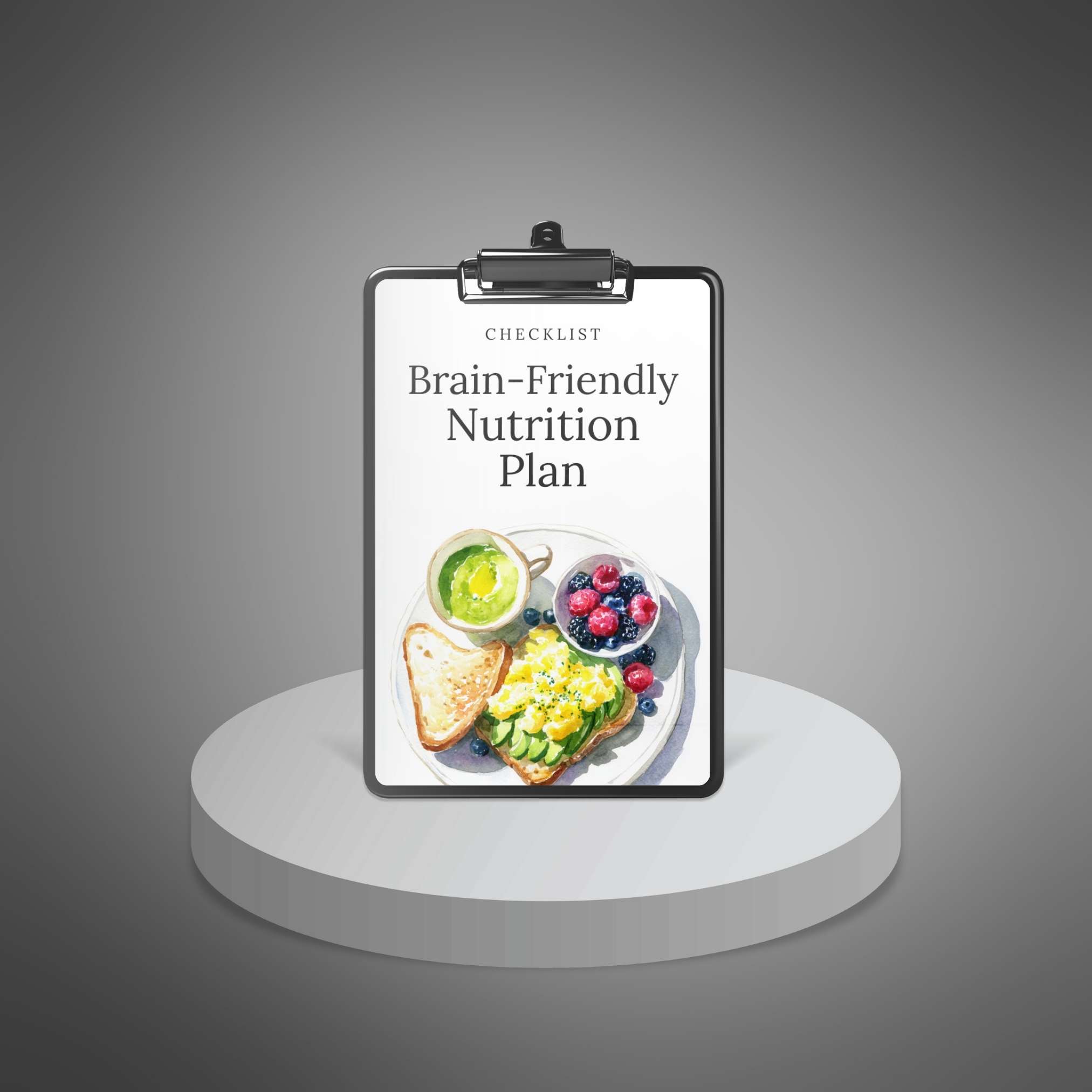 Brain-Friendly Nutrition Plan - Main Image