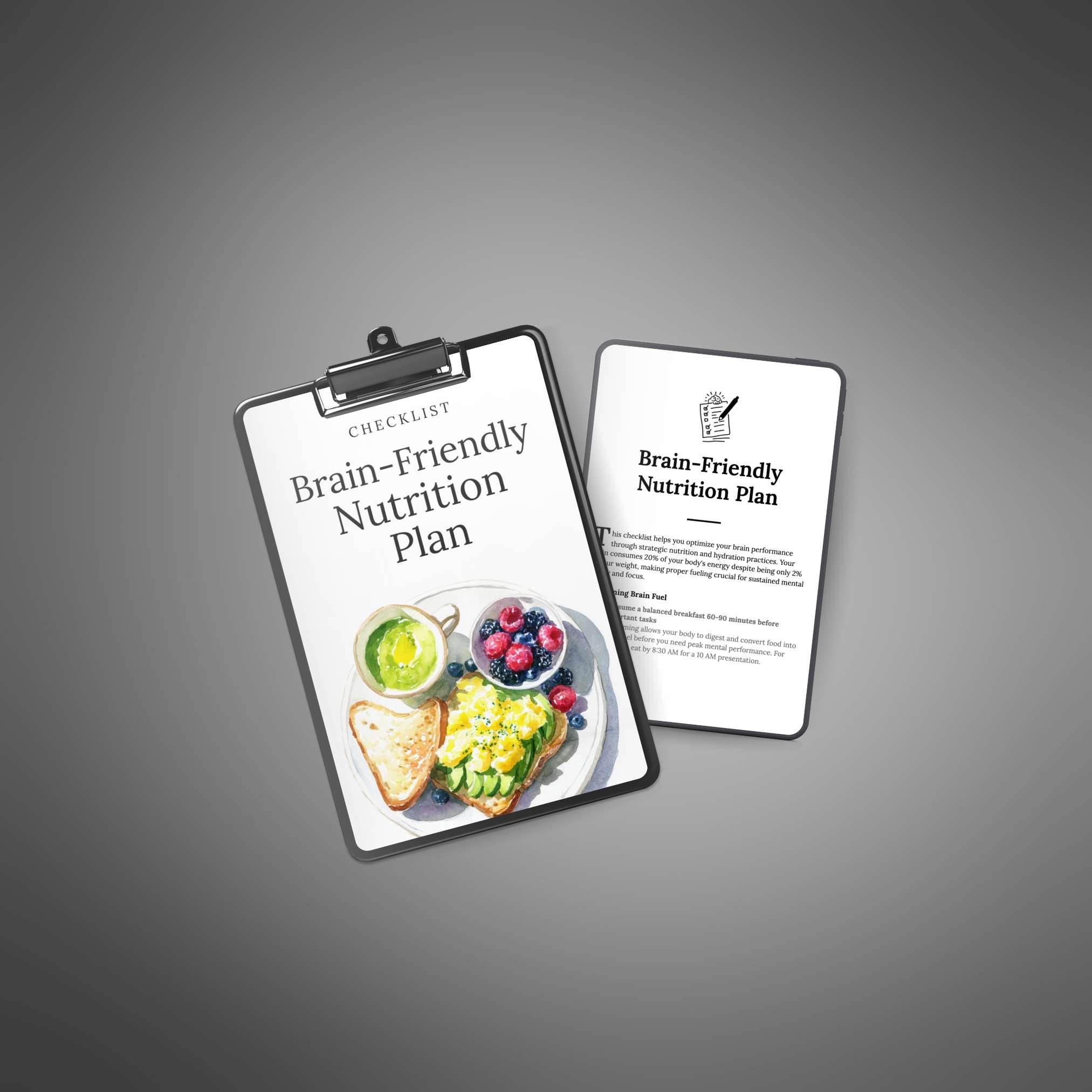 Brain-Friendly Nutrition Plan - Image 2