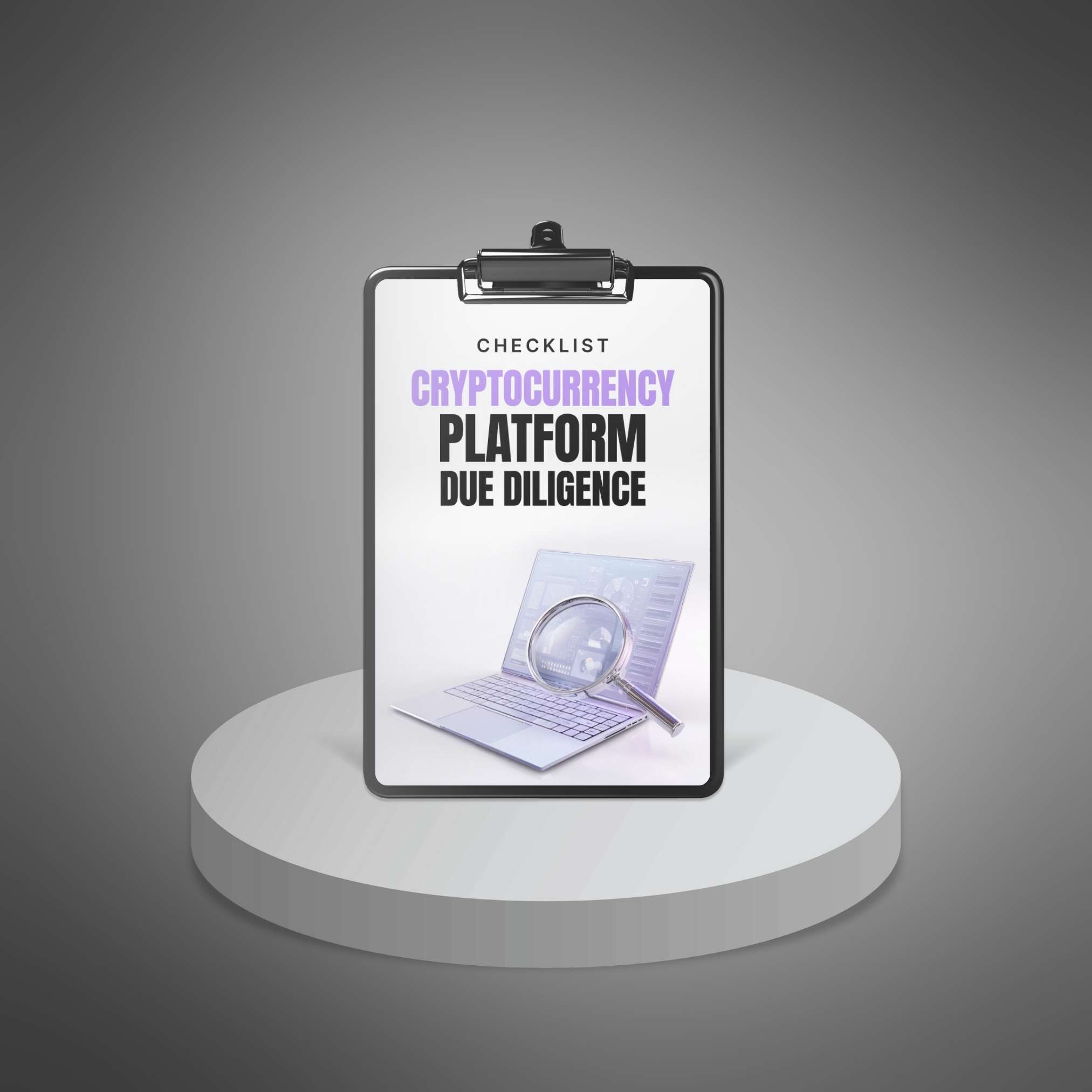 Cryptocurrency Platform Due Diligence - Main Image