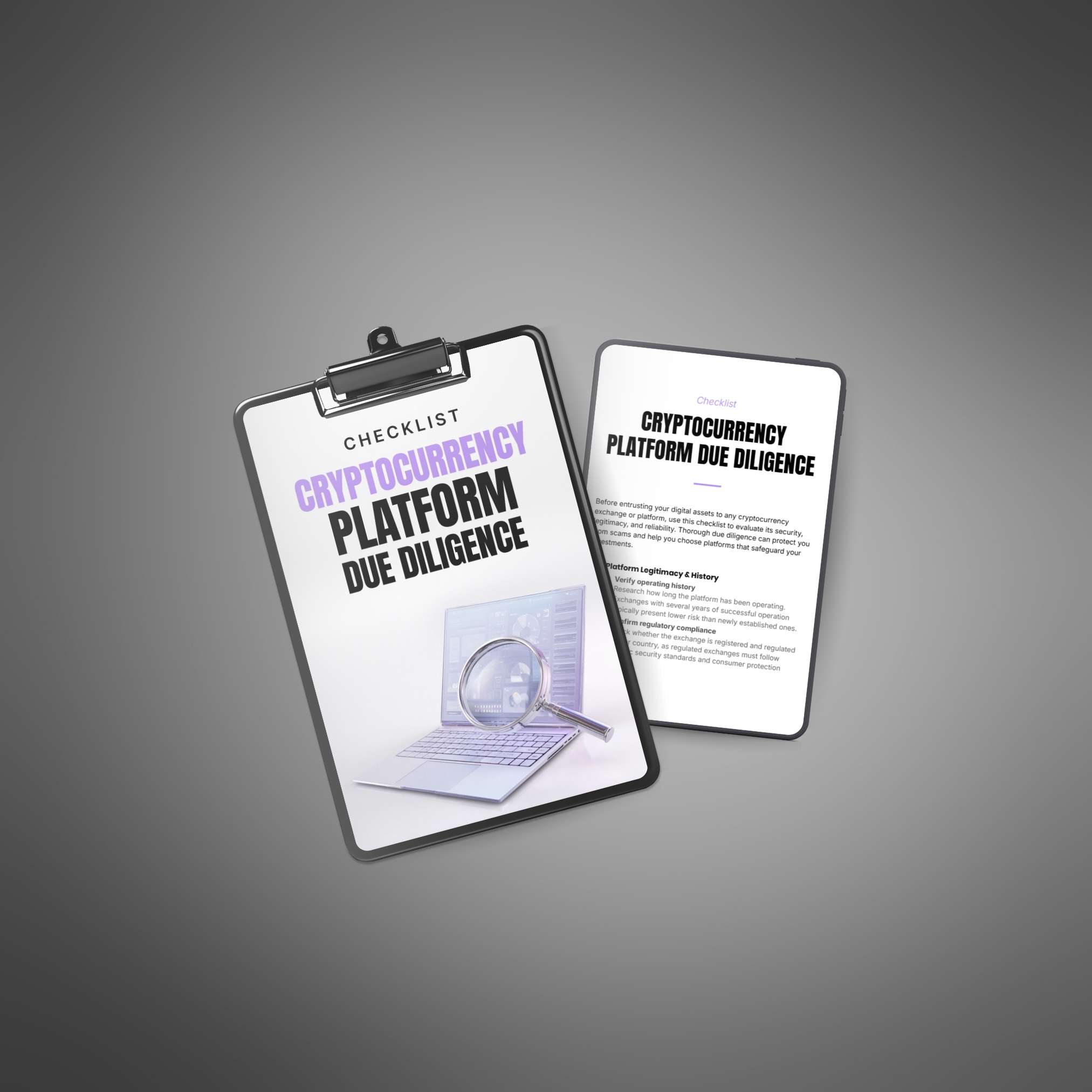 Cryptocurrency Platform Due Diligence - Image 2