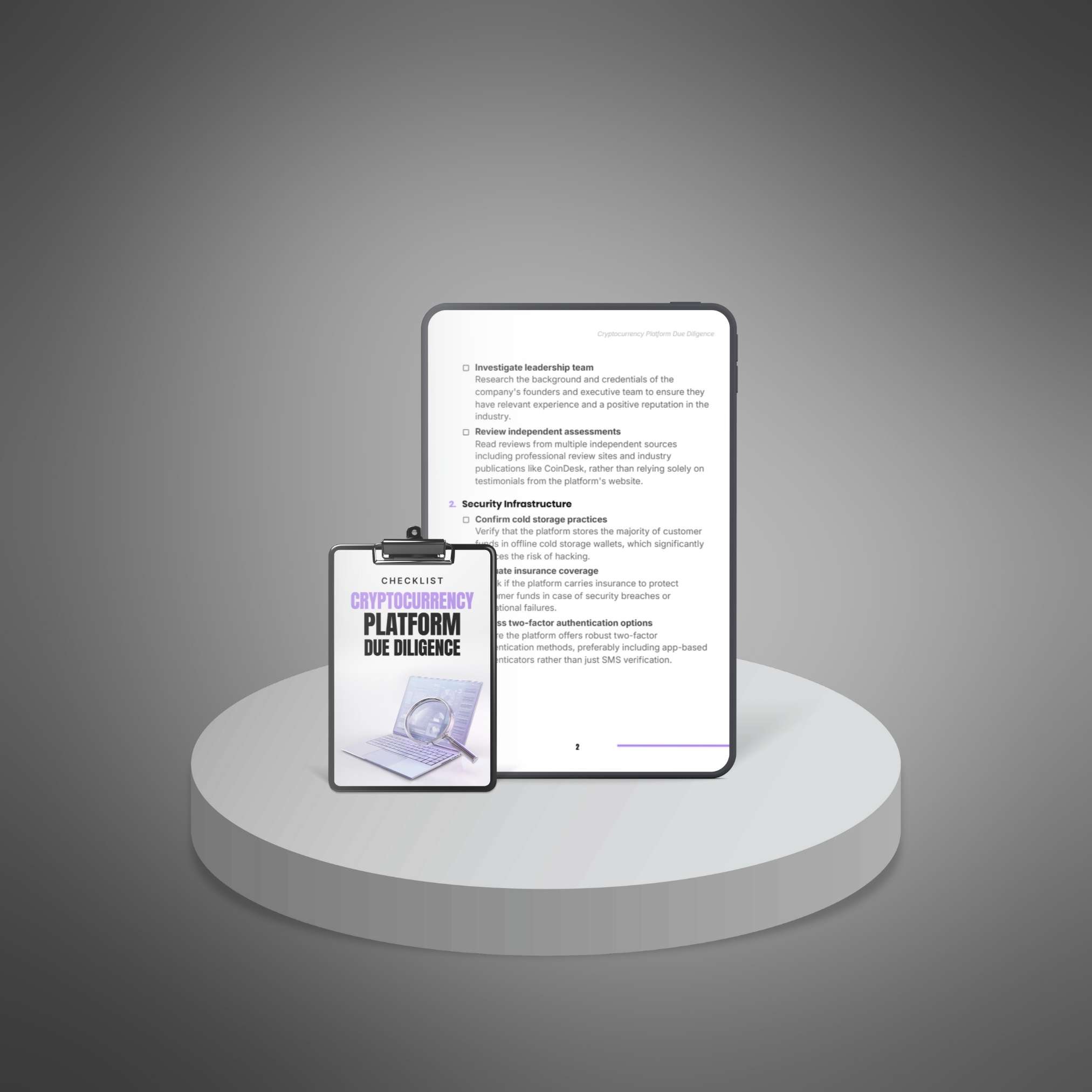 Cryptocurrency Platform Due Diligence - Image 3