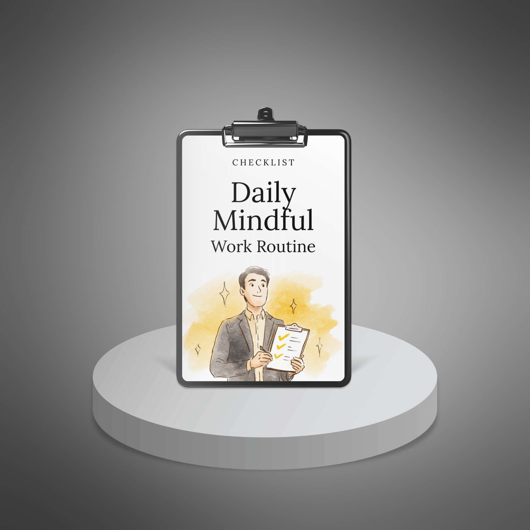 Daily Mindful Work Routine - Main Image