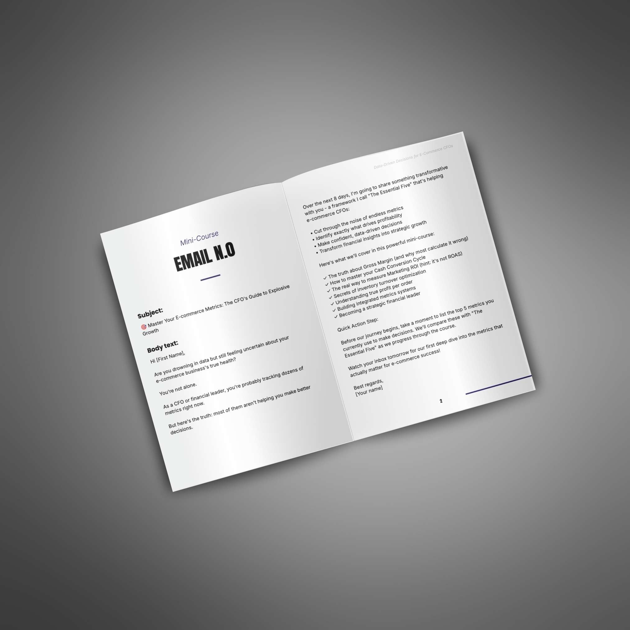 Data-Driven Decisions for E-Commerce CFOs - Image 2
