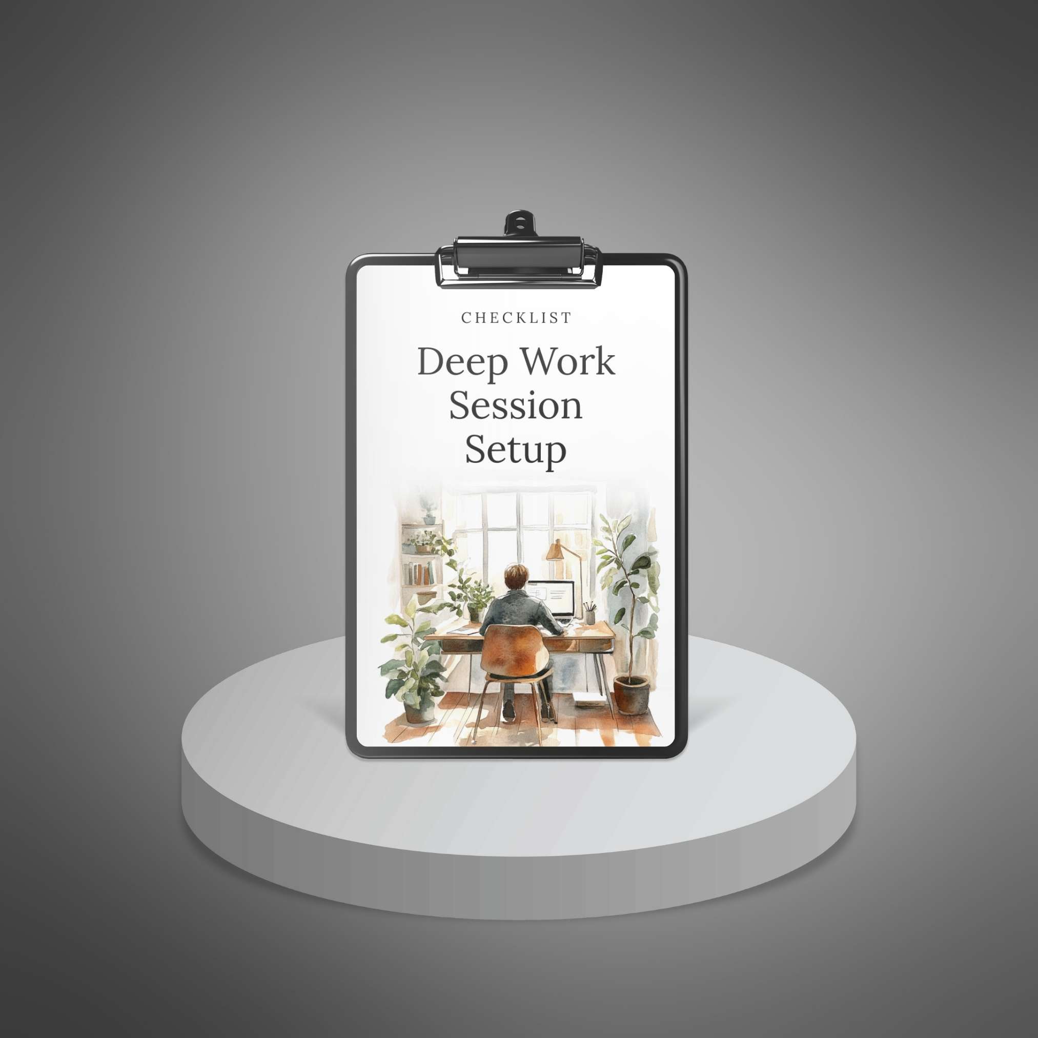 Deep Work Session Setup - Main Image