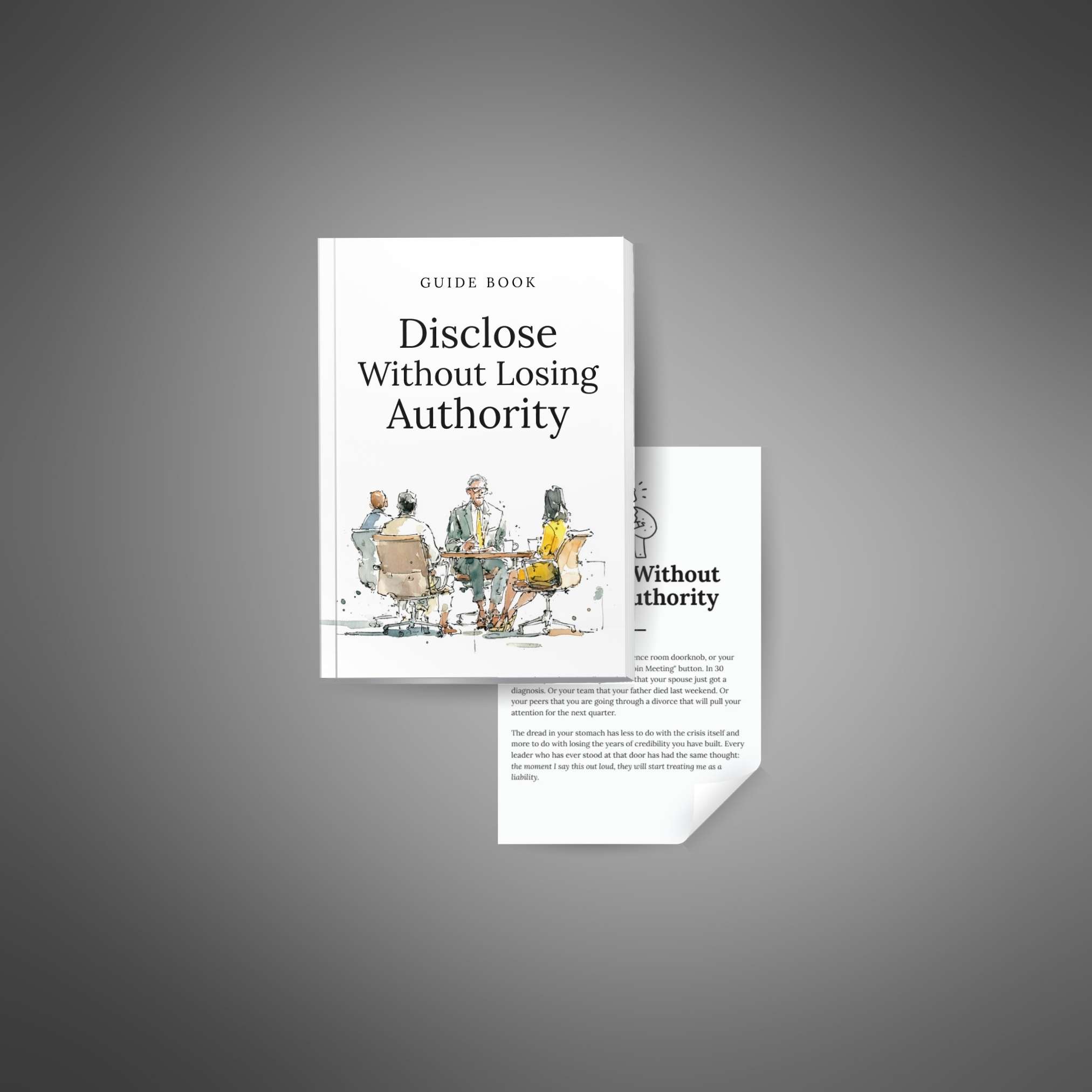 Disclose Without Losing Authority - Image 2