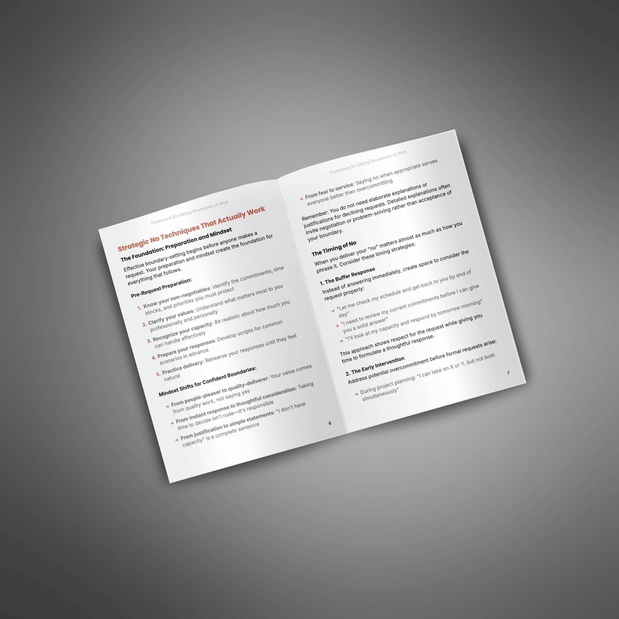 Framework for Setting Boundaries at Work - Image 3