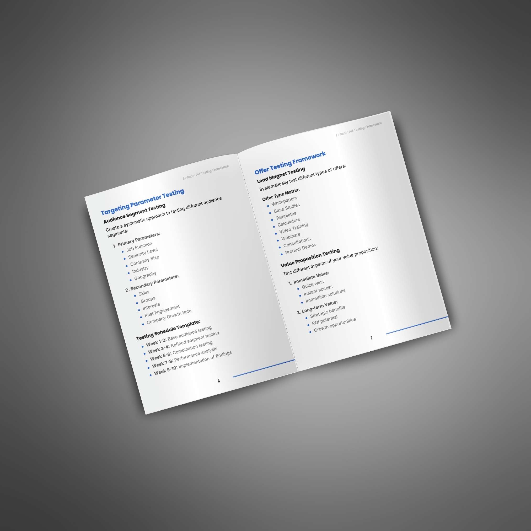 LinkedIn Ad Testing Framework - Image 3