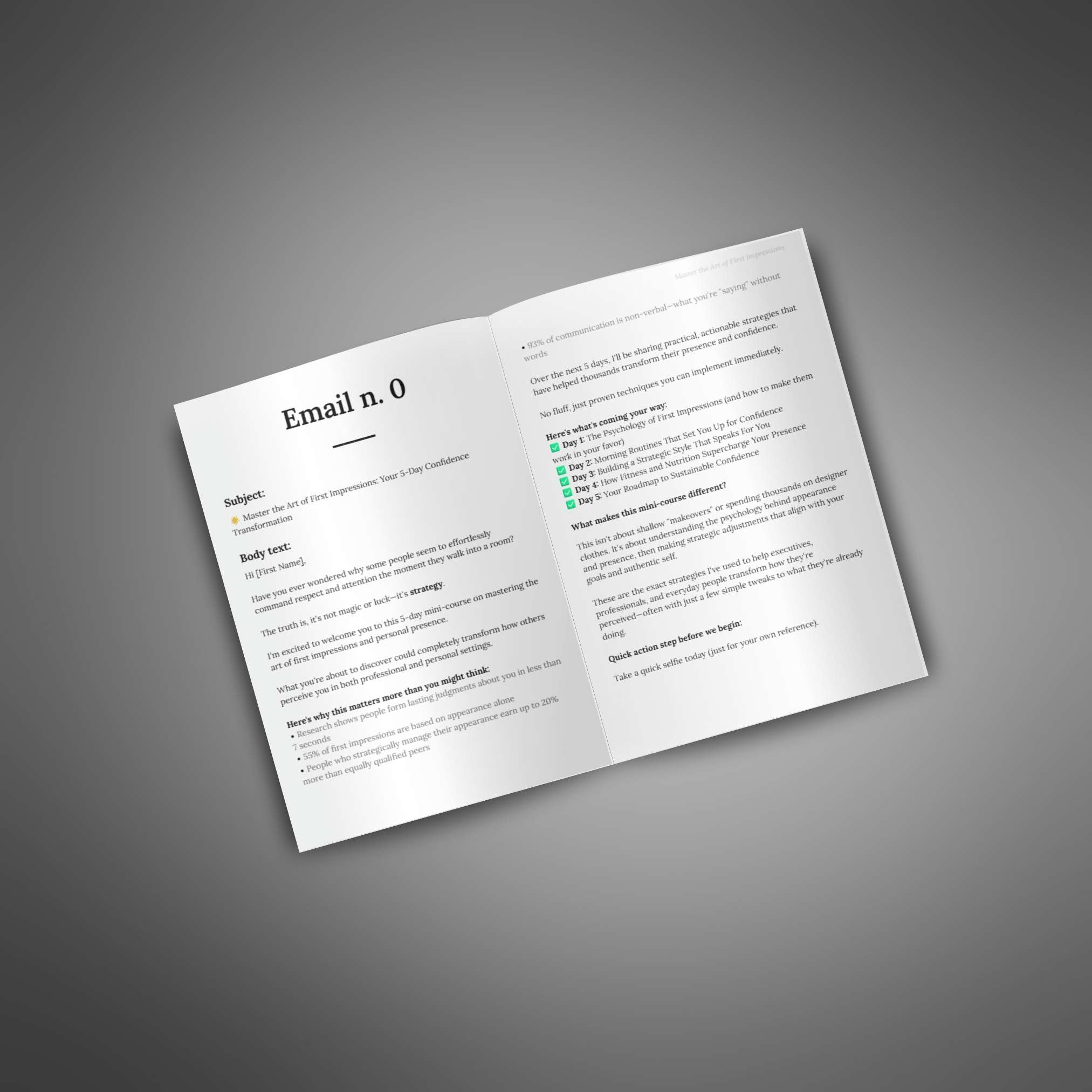 Master the Art of First Impressions - Image 2