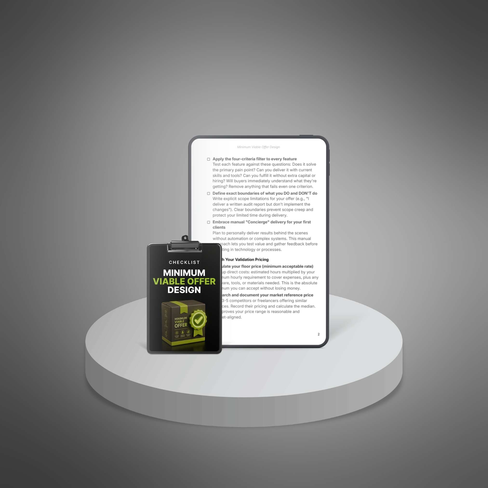 Minimum Viable Offer Design - Image 3