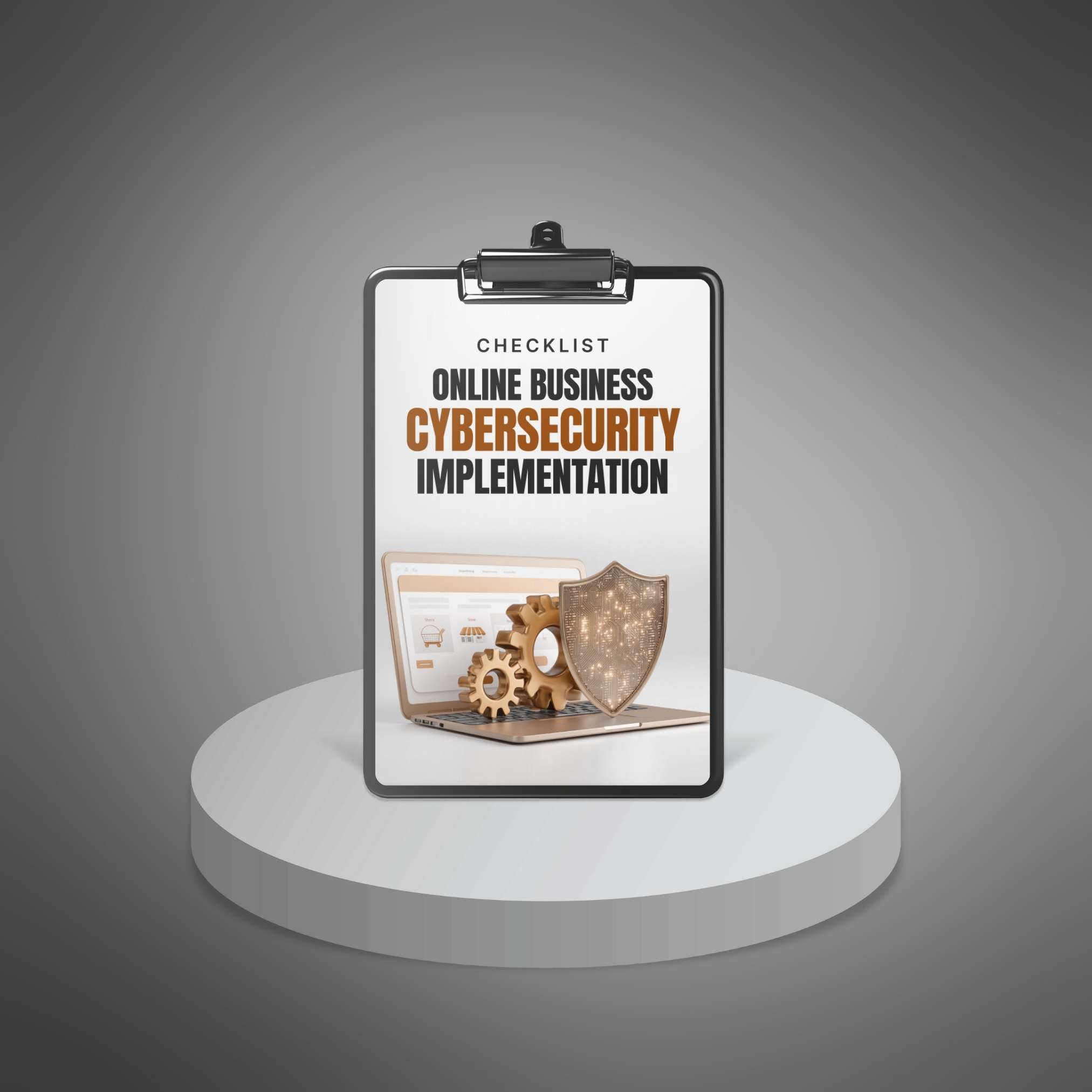 Online Business Cybersecurity Implementation - Main Image