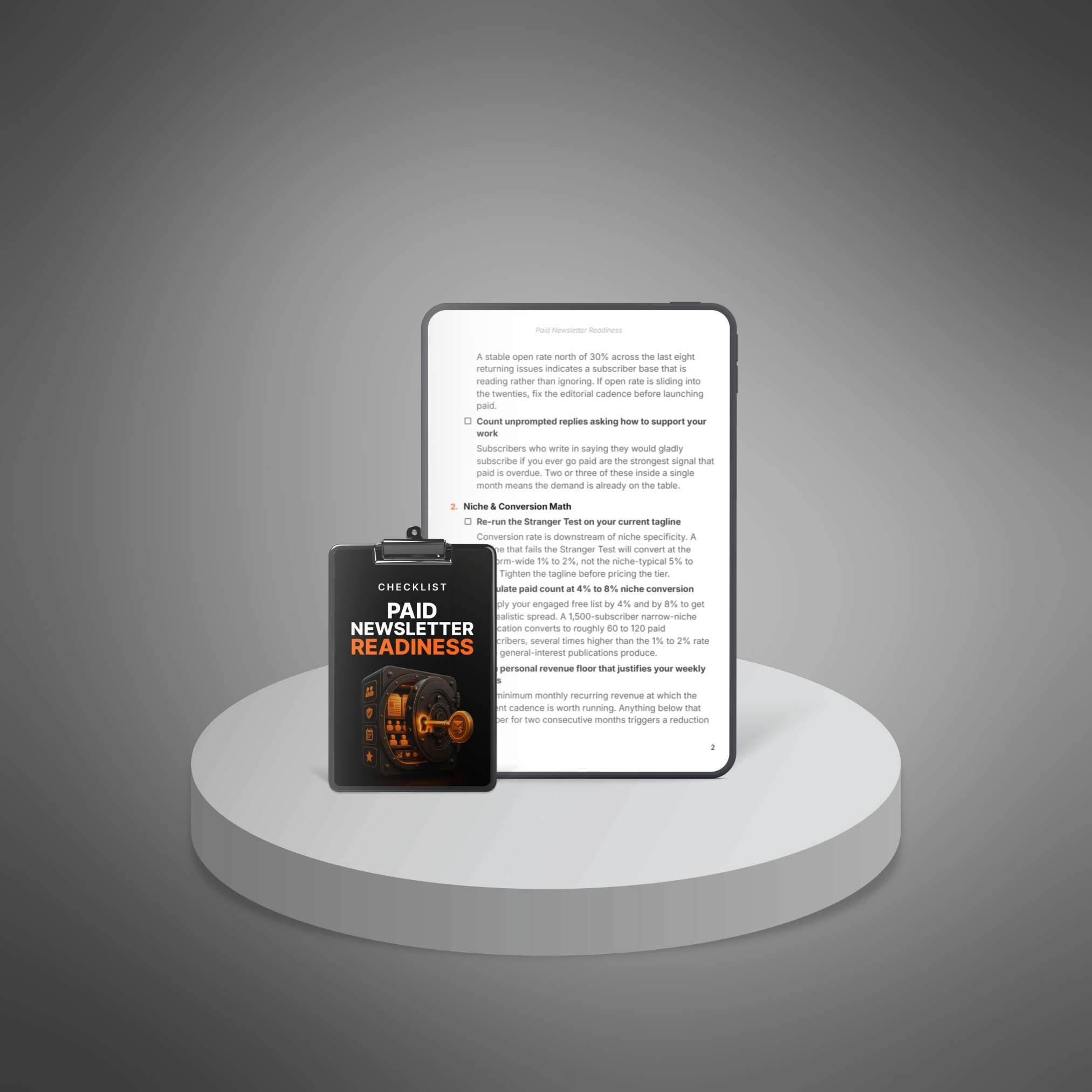 Paid Newsletter Readiness - Image 3