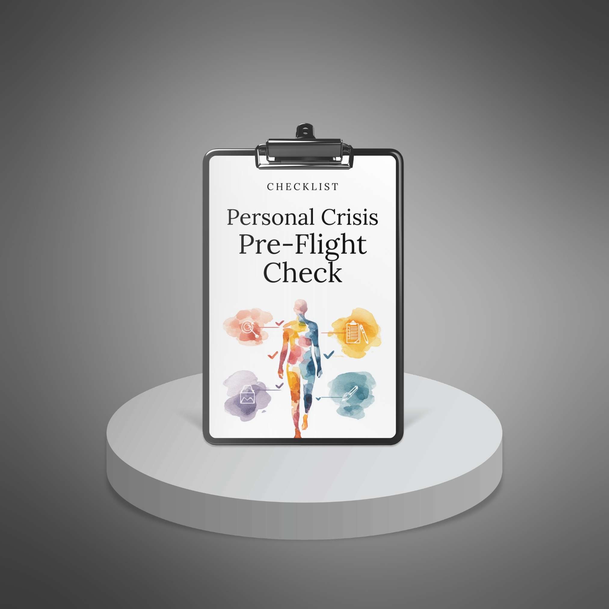 Personal Crisis Pre-Flight Check - Main Image