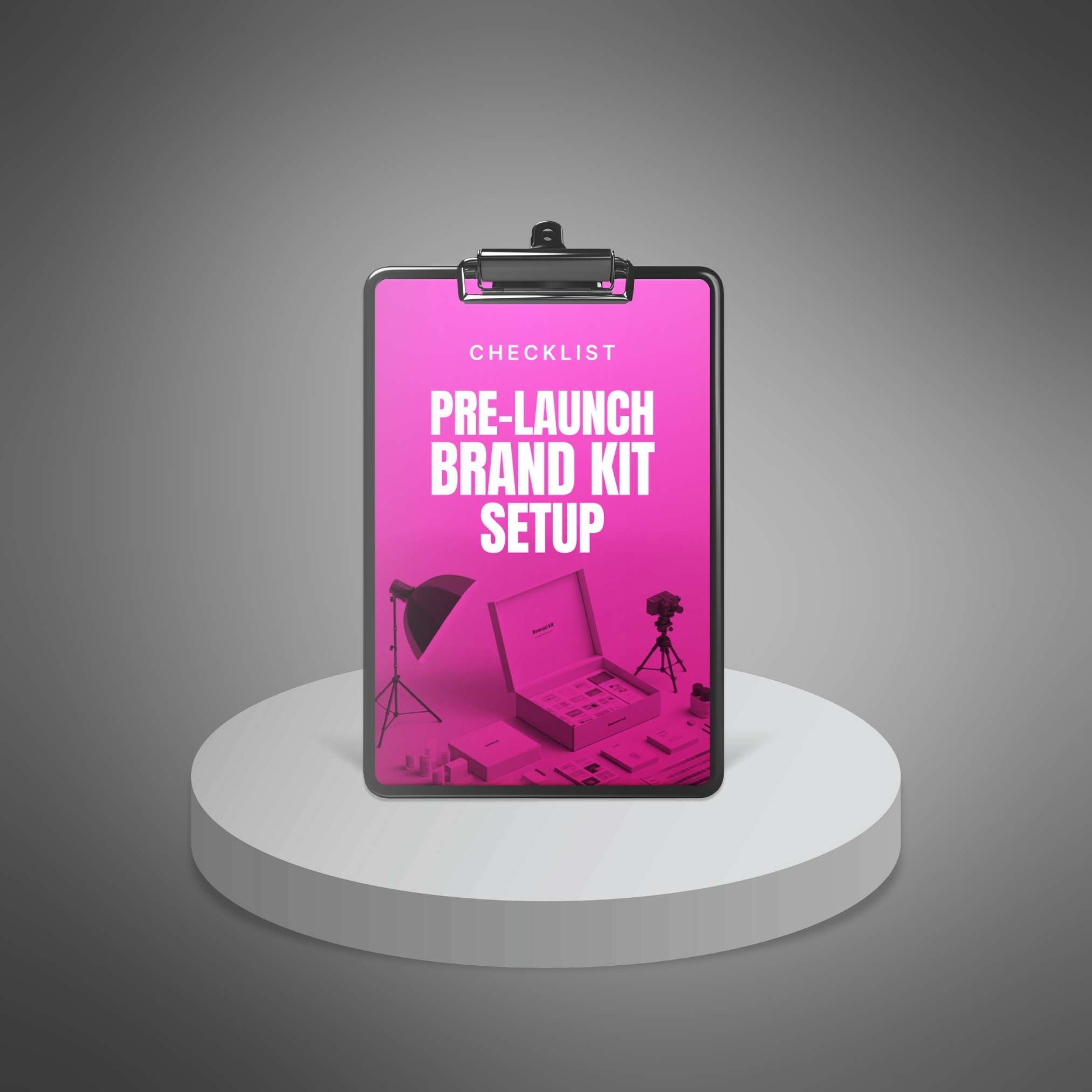 Pre-Launch Brand Kit Setup - Main Image
