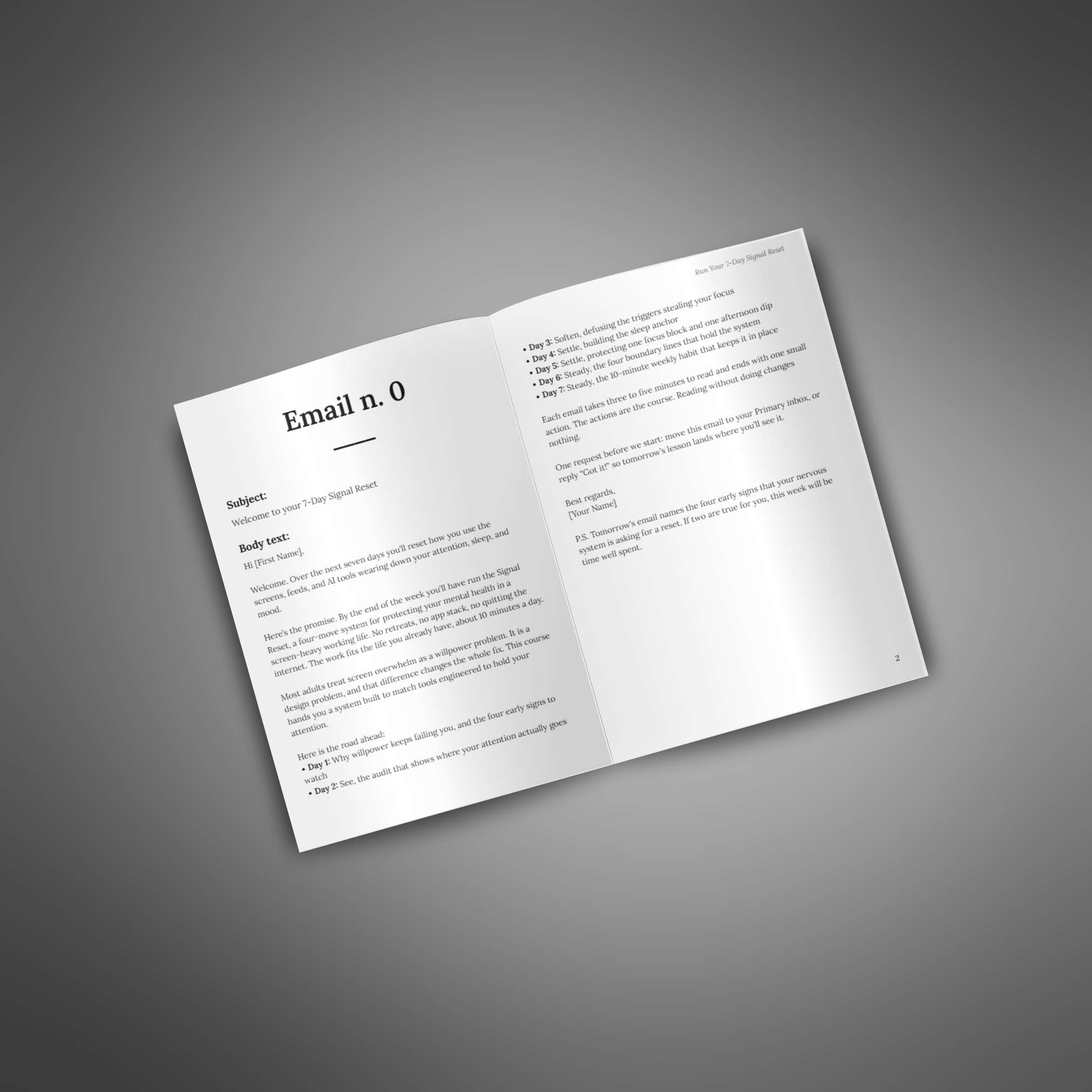 Run Your 7-Day Signal Reset - Image 2
